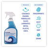 A Picture of product BWK-47112A Boardwalk® Industrial Strength Glass Cleaner with Ammonia 32 oz Trigger Spray Bottle
