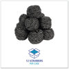 A Picture of product BWK-50 Genuine Joe Stainless Steel Scrubber 12 per carton.