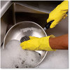 A Picture of product BWK-50 Genuine Joe Stainless Steel Scrubber 12 per carton.
