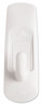A Picture of product MMM-17002MPES Command™ General Purpose Hooks Small, Plastic, White, 1 lb Capacity, 24 and 28 Strips/Pack