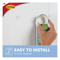 A Picture of product MMM-17006CLRES Command™ Clear Hooks and Strips Mini, Plastic, 0.5 lb Capacity, 6 8 Strips/Pack