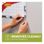 A Picture of product MMM-17024ES Command™ Poster Strips Removable, Holds up to 1 lb per Pair, 0.63 x 1.75, White, 12/Pack