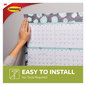 A Picture of product MMM-17024ES Command™ Poster Strips Removable, Holds up to 1 lb per Pair, 0.63 x 1.75, White, 12/Pack