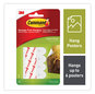 A Picture of product MMM-17024ES Command™ Poster Strips Removable, Holds up to 1 lb per Pair, 0.63 x 1.75, White, 12/Pack