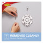 A Picture of product MMM-17067CLR15NA Command™ Small Wire Hooks Plastic/Metal, Clear, 0.5 lb Capacity, 15 and 20 Strips/Pack