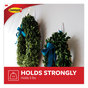 A Picture of product MMM-17083S16NA Command™ Designer Hooks Large, Plastic, White, 5 lb Capacity, 16 and 24 Strips/Pack