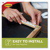 A Picture of product MMM-1720422 Command™ Picture Hanging Strips Removable, Holds Up to 3 lbs per Pair, Medium, 0.63 x 2.75, White, 22 Pairs/Pack