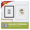 A Picture of product MMM-1720422 Command™ Picture Hanging Strips Removable, Holds Up to 3 lbs per Pair, Medium, 0.63 x 2.75, White, 22 Pairs/Pack