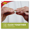 A Picture of product MMM-1720422 Command™ Picture Hanging Strips Removable, Holds Up to 3 lbs per Pair, Medium, 0.63 x 2.75, White, 22 Pairs/Pack