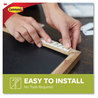 A Picture of product MMM-1720612ES Command™ Picture Hanging Strips Large, Removable, Holds Up to 4 lbs per Pair, 0.75 x 3.65, White, 12 Pairs/Pack