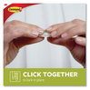 A Picture of product MMM-1720612ES Command™ Picture Hanging Strips Large, Removable, Holds Up to 4 lbs per Pair, 0.75 x 3.65, White, 12 Pairs/Pack