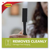 A Picture of product MMM-17206BLK Command™ Picture Hanging Strips Removable, Holds Up to 4 lbs per Pair, 0.75 x 3.65, Black, Pairs/Pack