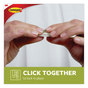 A Picture of product MMM-17209ES Command™ Picture Hanging Strips Value Pack, Removable, (8) Large 0.63 x 3.63 Pairs, (4) Medium 0.5 2.75 White