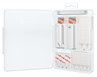 A Picture of product MMM-17213ES Command™ Picture Hanging Kit Assorted Sizes, Plastic, White/Clear, 1 lb; 4 5 lb Capacities 38 Pieces/Pack