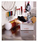 A Picture of product MMM-3500RD Scotch® Tough Grip Moving Packaging Tape with Dispenser, 3" Core, 1.88" x 54.6 yds, Clear