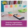 A Picture of product MMM-6228SSMIA Post-it® Notes Super Sticky Pads. 2 X 2 in. Miami Collection. 90 sheets/pad, 8 pads/pack.