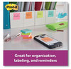 A Picture of product MMM-6545SSMIA Post-it® Notes Super Sticky Pads. 3 X 3 in. Supernova Neon Colors Collection. 90 sheets/pad, 5 pads/pack.
