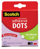 A Picture of product MMM-70005077485 Scotch® Mounting Adhesive Dots 0.3" dia, Transparent, 300/Pack