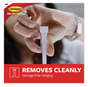 A Picture of product MMM-70005128379 Command™ General Purpose Hooks Small, Plastic, White, 1 lb Capacity, 6 and 12 Strips/Pack