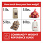 A Picture of product MMM-70005150993 Command™ General Purpose Hooks Jumbo, Plastic, White, 7.5 lb Capacity, 1 Hook and 4 Strips