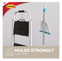 A Picture of product MMM-70005150993 Command™ General Purpose Hooks Jumbo, Plastic, White, 7.5 lb Capacity, 1 Hook and 4 Strips