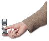 A Picture of product MMM-C19CLIP Scotch® Clip & Twist Desktop Tape Dispenser and with Roll, 1" Core, Plastic, Gray