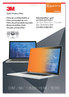 A Picture of product MMM-GFNAP007 3M™ Gold Frameless Privacy Filters Filter for 15.4" Widescreen MacBook Pro Touch, 16:10 Aspect Ratio