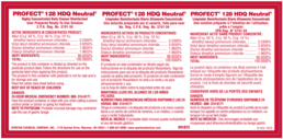 Secondary Label for Profect 128 HDQ Neutral.