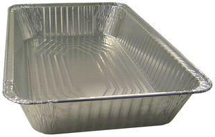 Full Size Shallow Steam Table Pans. 50 count.  20-3/4" X 12-13/16" X 1-1/16"