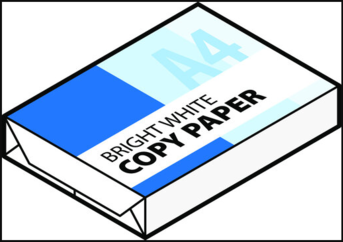 Xerographic Copy Paper.  8.5" x 11" (Letter Size).  20 lb. Weight.  92 Brightness.  White Color.  Acid-Free, 500 Sheets/Ream, 10 Reams/Case, 40 Cases/Pallet.  ** Brands May Vary **