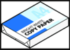 A Picture of product 000-203 Xerographic Copy Paper.  8.5" x 11" (Letter Size).  20 lb. Weight.  92 Brightness.  White Color.  Acid-Free, 500 Sheets/Ream, 10 Reams/Case, 40 Cases/Pallet.  ** Brands May Vary **