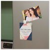 A Picture of product AVT-75356 Advantus Magnetic/Adhesive Clips 0.25" Jaw Capacity, White, 20/Box