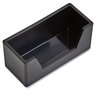 A Picture of product TUD-24380413 TRU RED™ Business Card Holder Holds 80 Cards, 3.97 x 1.73 1.77, Plastic, Black