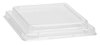 A Picture of product WNA-29332 Atrium™ Universal Lid for 4-10 fl oz. Trays. 3.69 X 3.69 X 0.50 in. Clear. 2500/case.