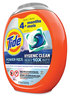 A Picture of product PGC-09163 Tide® Hygienic Clean Heavy 10x Duty Power Pods Original Scent, 76 oz Tub, 45 4/Carton