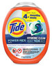 A Picture of product PGC-09163 Tide® Hygienic Clean Heavy 10x Duty Power Pods Original Scent, 76 oz Tub, 45 4/Carton
