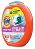 A Picture of product PGC-09493 Tide® Hygienic Clean Heavy 10x Duty Power Pods Fresh Meadow Scent, 76 oz Tub, 45 4/Carton