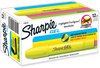 A Picture of product SAN-1780478 Sharpie® Gel Highlighters Fluorescent Yellow Ink, Bullet Tip, Barrel