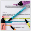 A Picture of product SAN-1966798 Sharpie® Clearview Pen-Style Highlighter Assorted Ink Colors, Chisel Tip, Barrel 8/Pack