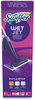 A Picture of product PGC-49886 Swiffer® WetJet® Mop Starter Kit with 10 Pads and 1 Cleaner. 11.3 X 5.4 in. mop head. Silver Handle.