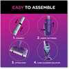 A Picture of product PGC-49886 Swiffer® WetJet® Mop Starter Kit with 10 Pads and 1 Cleaner. 11.3 X 5.4 in. mop head. Silver Handle.