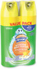 A Picture of product SJN-306381 Scrubbing Bubbles® Bathroom Disinfectant Grime Fighter Aerosol Citrus Scent, 20 oz Can, 2/Pack