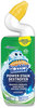 A Picture of product SJN-309110 Scrubbing Bubbles® Power Stain Destroyer Toilet Bowl Disinfectant Rainshower Scent, 24 oz Bottle, 6/Carton