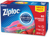 A Picture of product SJN-314471 Ziploc® Seal Top Bags 1 qt, 7.44" x 7", Clear, 80/Box