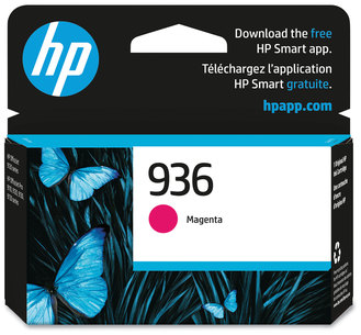 HP 936 Original Ink Cartridges (4S6V0LN) Magenta Cartridge