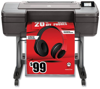 HP DesignJet Z6 24" Wide Format PostScript Inkjet Printer