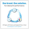 A Picture of product HEW-4WN12A HP Professional Trifold Business Paper 48 lb Bond Weight, 8.5 x 11, Glossy White, 150/Pack