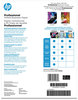 A Picture of product HEW-4WN12A HP Professional Trifold Business Paper 48 lb Bond Weight, 8.5 x 11, Glossy White, 150/Pack
