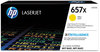 A Picture of product HEW-CF472X HP 657X High Yield Original LaserJet Toner Cartridge (CF472X) High-Yield Yellow