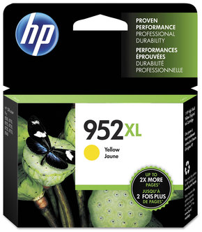 HP L0S49AN-L0S67AN Ink 952XL, (L0S67AN) High-Yield Yellow Original Cartridge